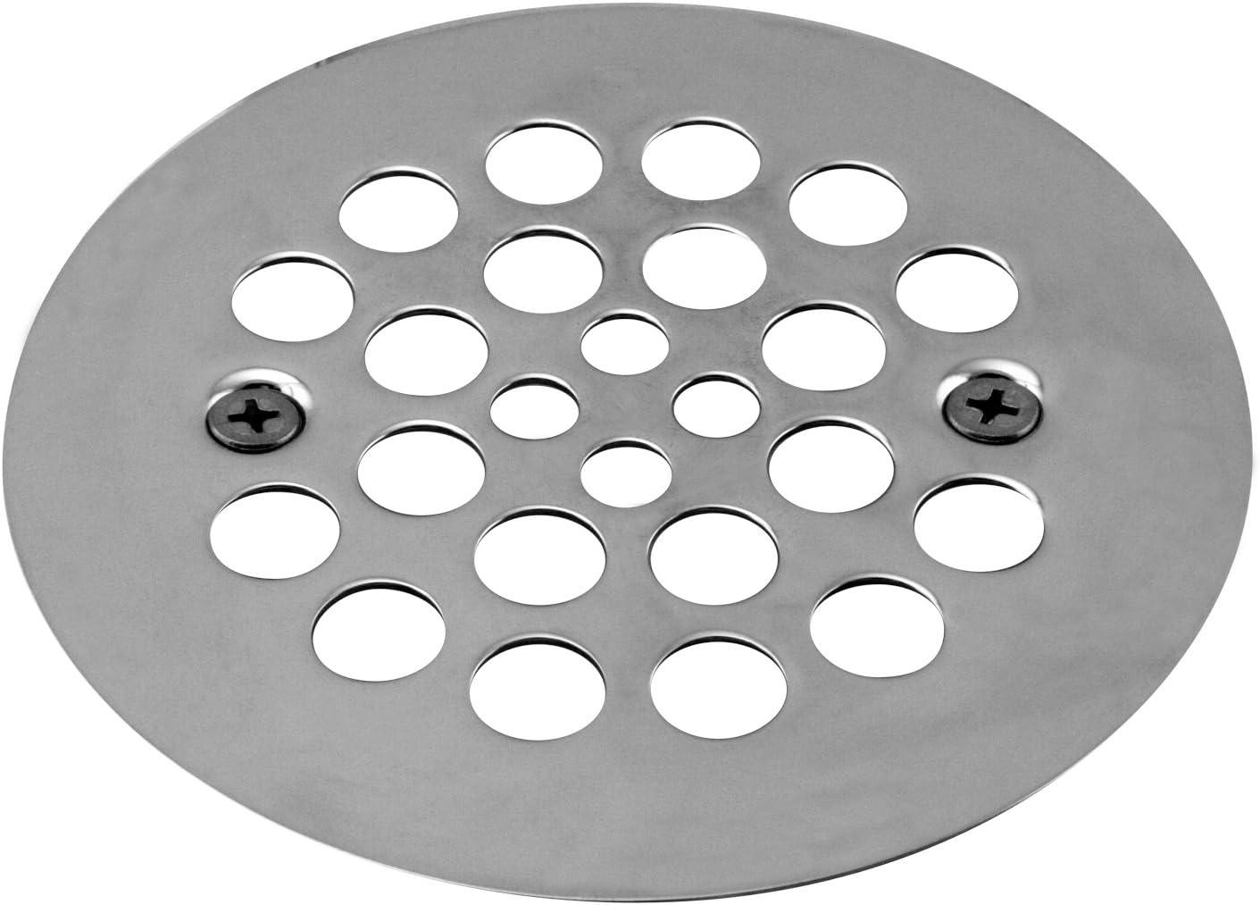 4-1/4" OD Brass Shower Strainer Grid Drain Cover