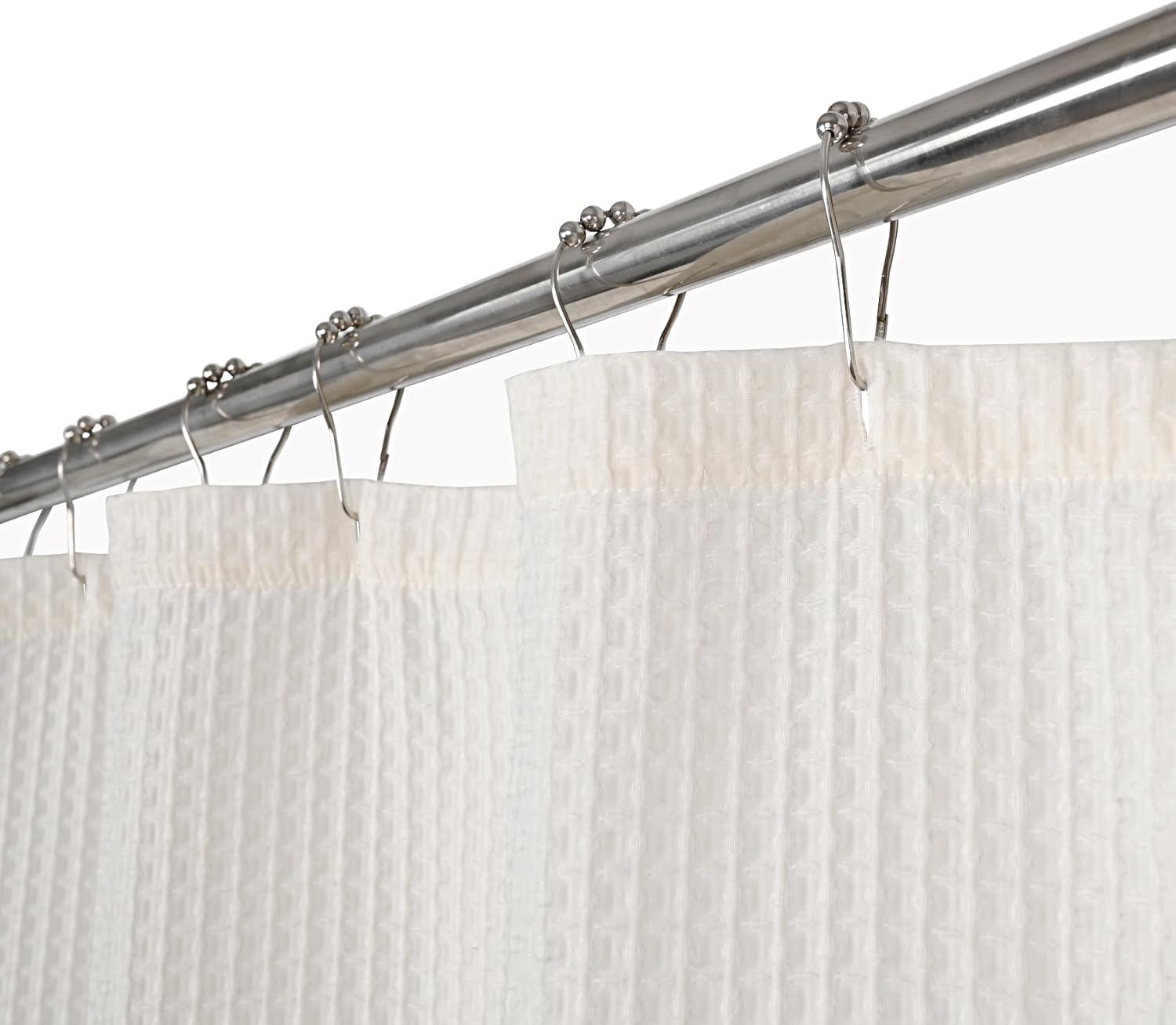 Gracie Oaks Daeb Cotton Blend Shower Curtain