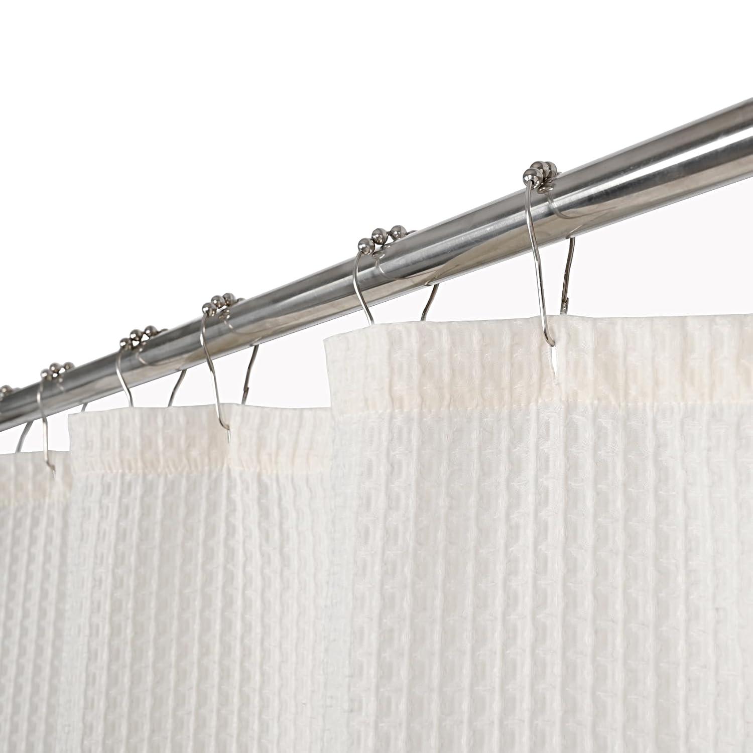 Gracie Oaks Daeb Cotton Blend Shower Curtain