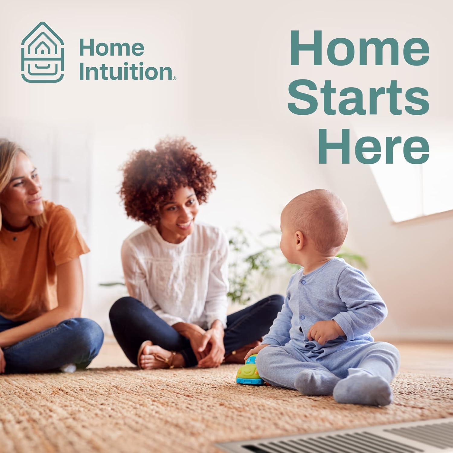 Home Intuition Contemporary Floor Vent Cover Register With Mesh Net