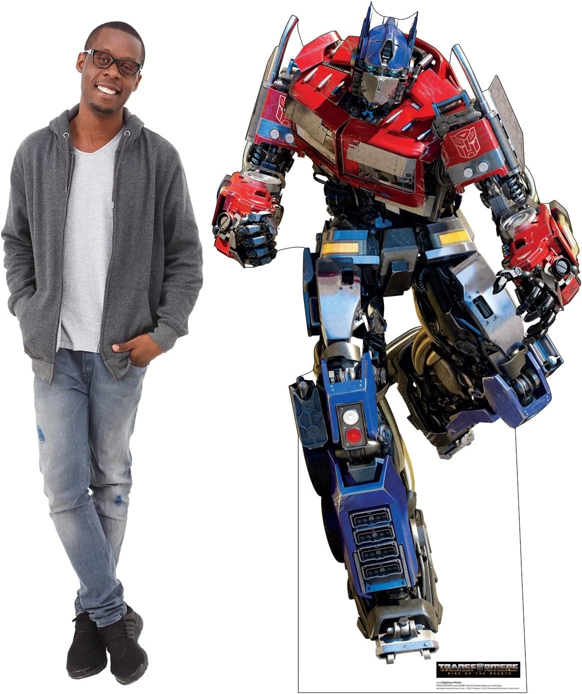 Optimus Prime Life-Size Cardboard Cutout Standee - 70" x 37"