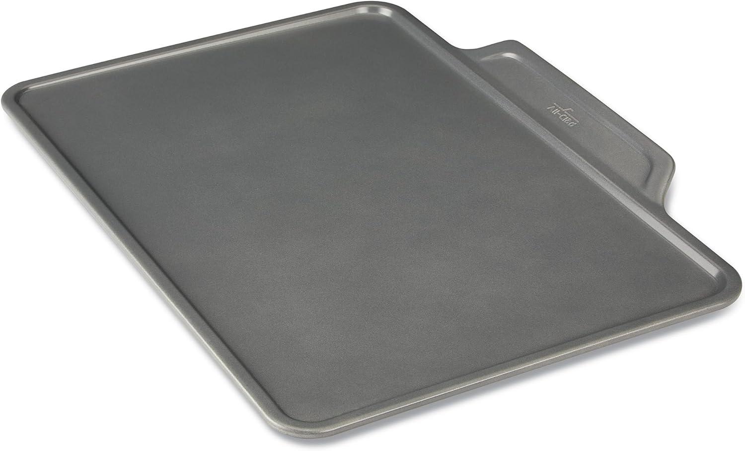 Gray Non-Stick Heavy-Gauge Aluminized Steel Cookie Sheet