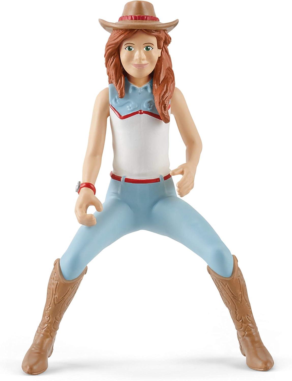 Schleich - Horse Club: Hannah's Western Riding Set with Quarter Horse Playset, 12 Pcs