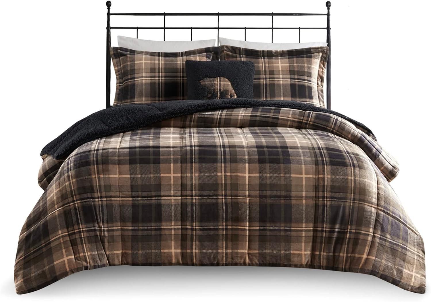 Woolrich Woolrich Alton Plush to Sherpa Down Alternative Comforter Set