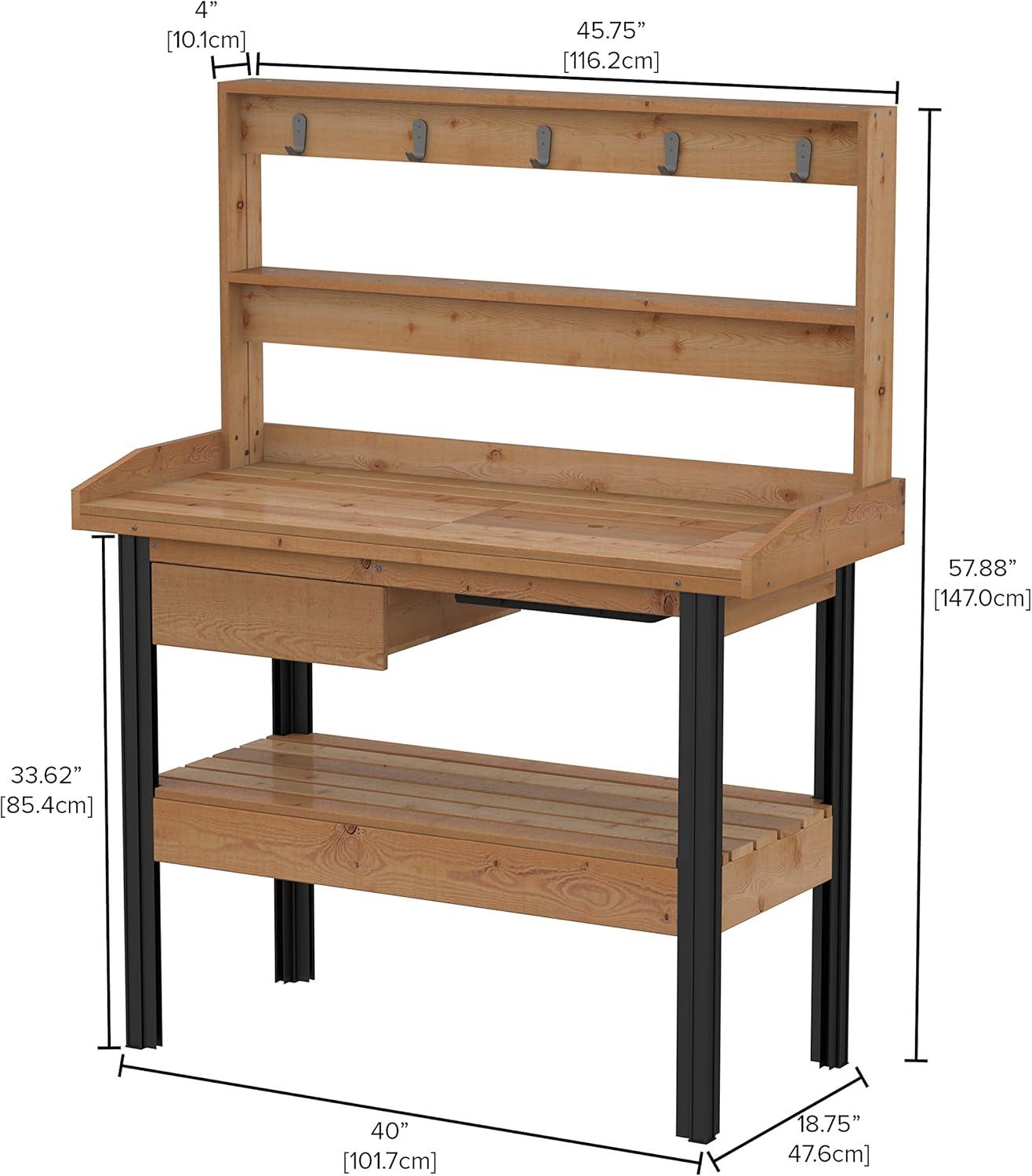 Vita Cedar Potting Bench