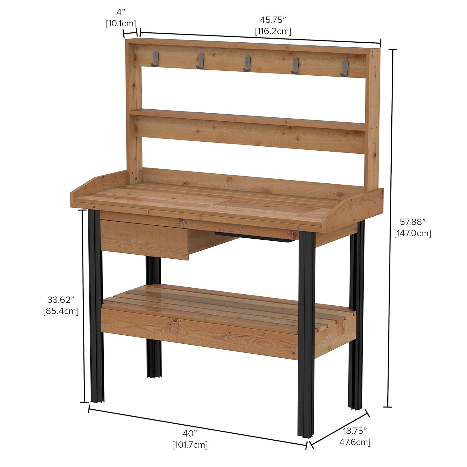 Vita Cedar Potting Bench