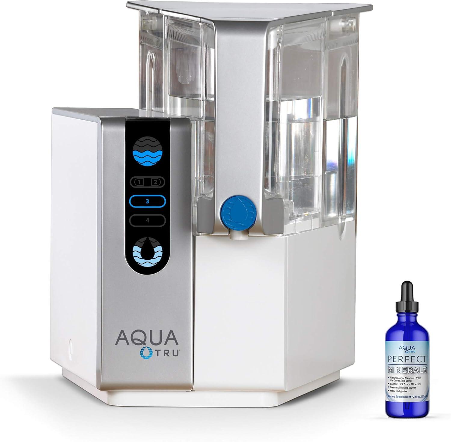 AquaTru Countertop Water Filtration Purification Systems (AquaTru w/Perfect Minerals)