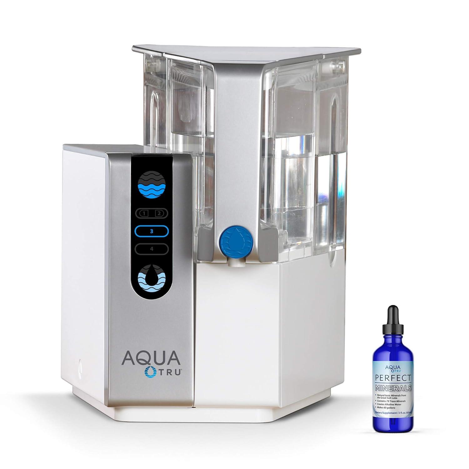 AquaTru Countertop Water Filtration Purification Systems (AquaTru w/Perfect Minerals)