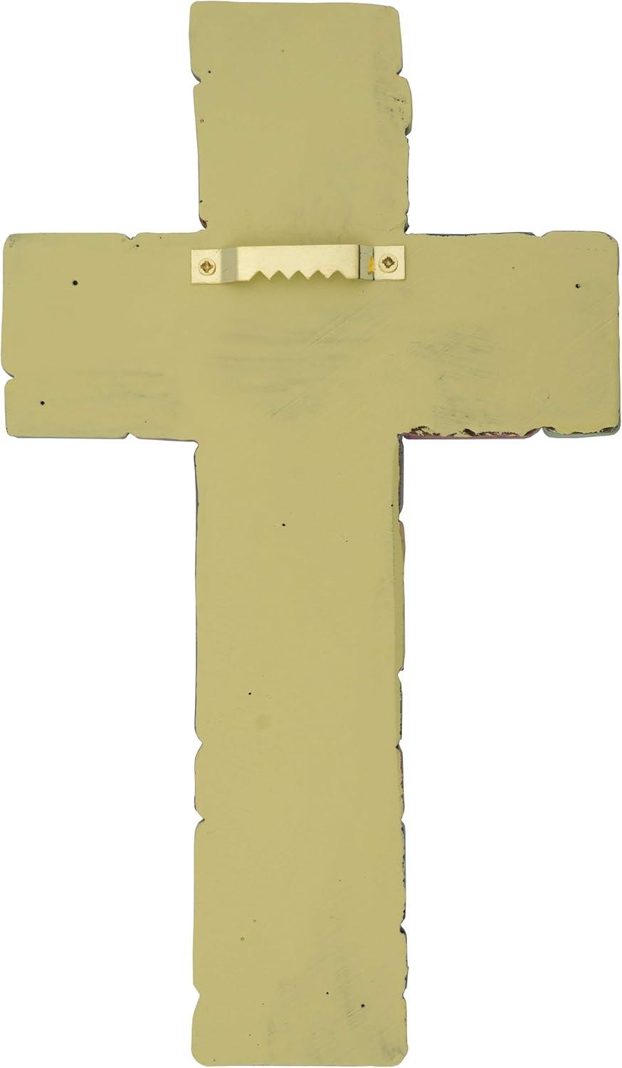 Commemorative Resin Wall Cross | Inspiring and Uplifting Thoughts about Faith