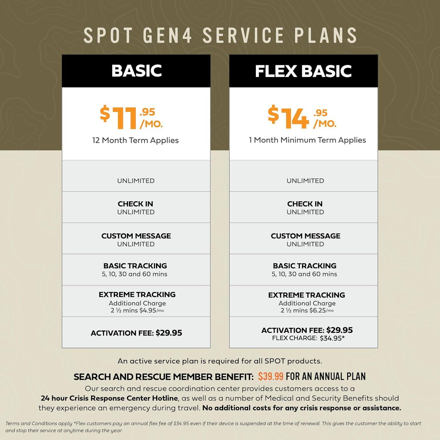 SPOT Gen 4- Handheld Satellite GPS Messenger | Handheld and Portable GPS for Hiking, Camping, Outdoor Activities | Subscription Applicable