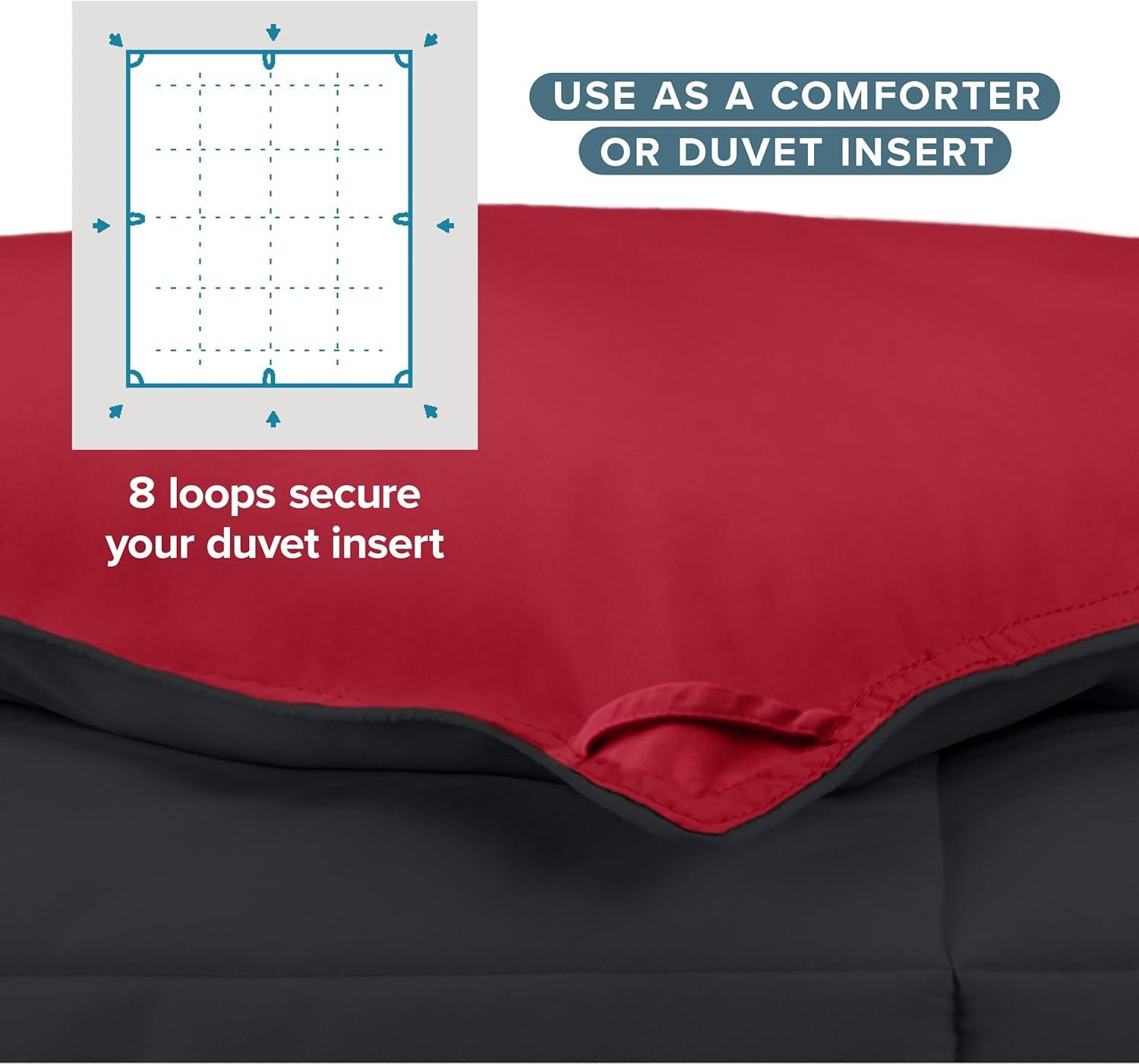 Bare Home Premium Ultra Soft Microfiber Reversible Comforter
