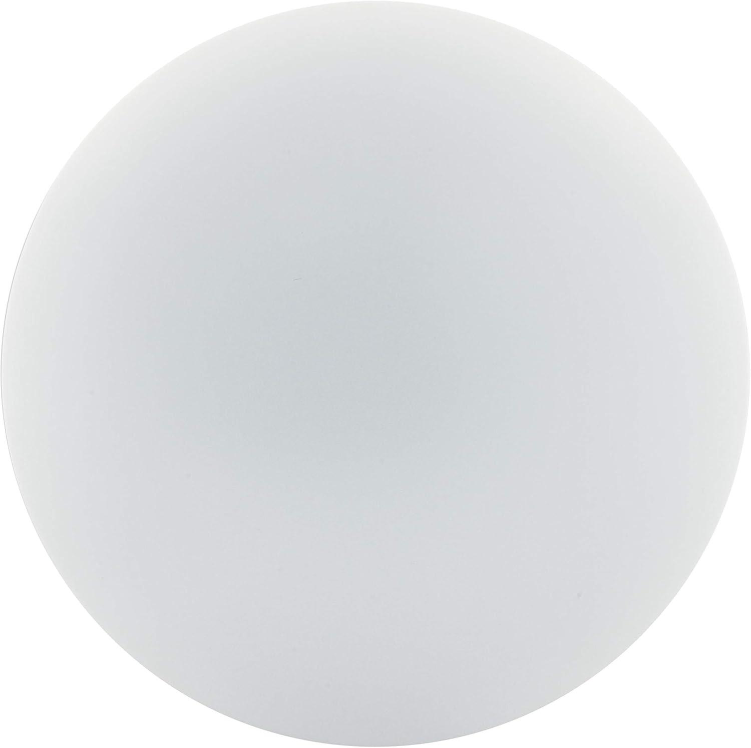 Luna 11" White Acrylic LED Flush Mount Light with CCT Selectable Sensor