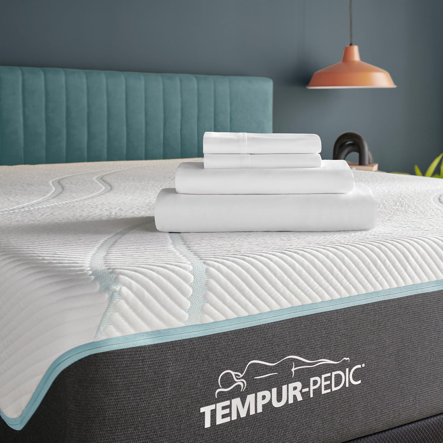 Tempur-Pedic Tempur-Classic Cotton Sheet Set, White, Full, Adult