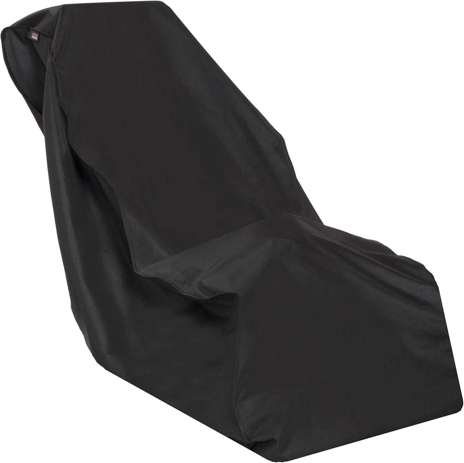 Modern Leisure Chalet Lawn Mower Cover, 75"L x 25.5"W x 23"H, Black