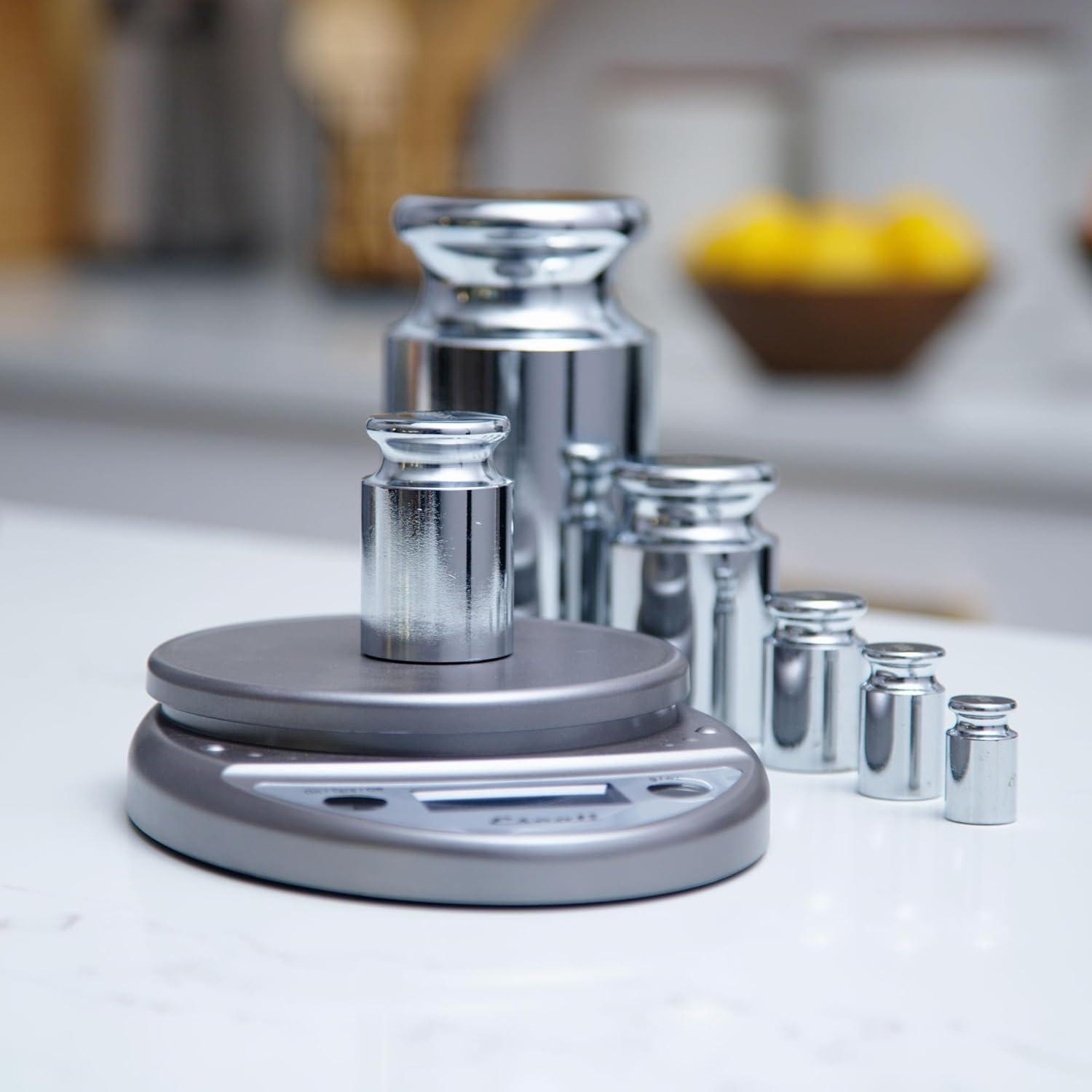 Escali 50g Calibration Weight – Precision Stainless Steel Calibration Weights for Digital Scale, Lab Balances, and Jewelry Scales