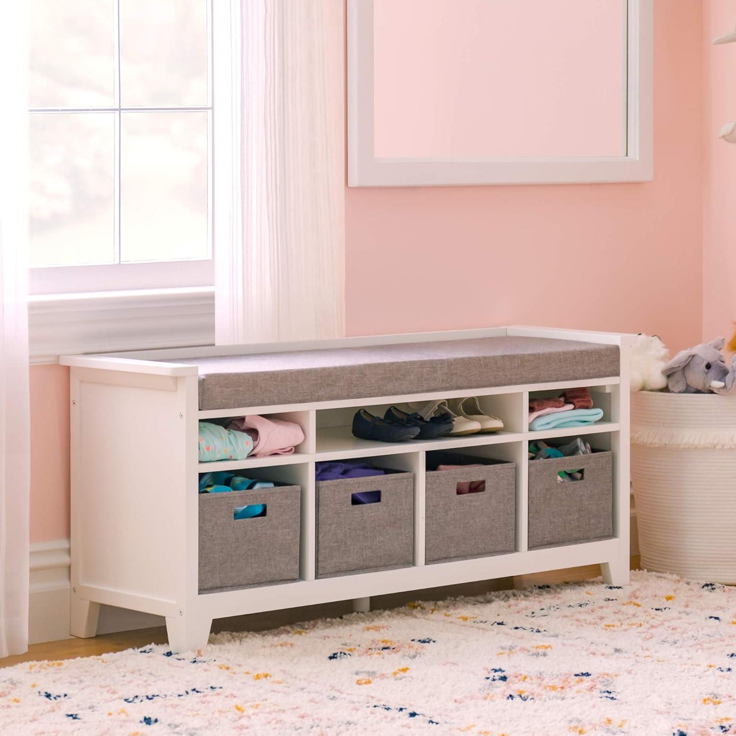 Martha Stewart Living & Learning Kids Storage Bench with Shelves