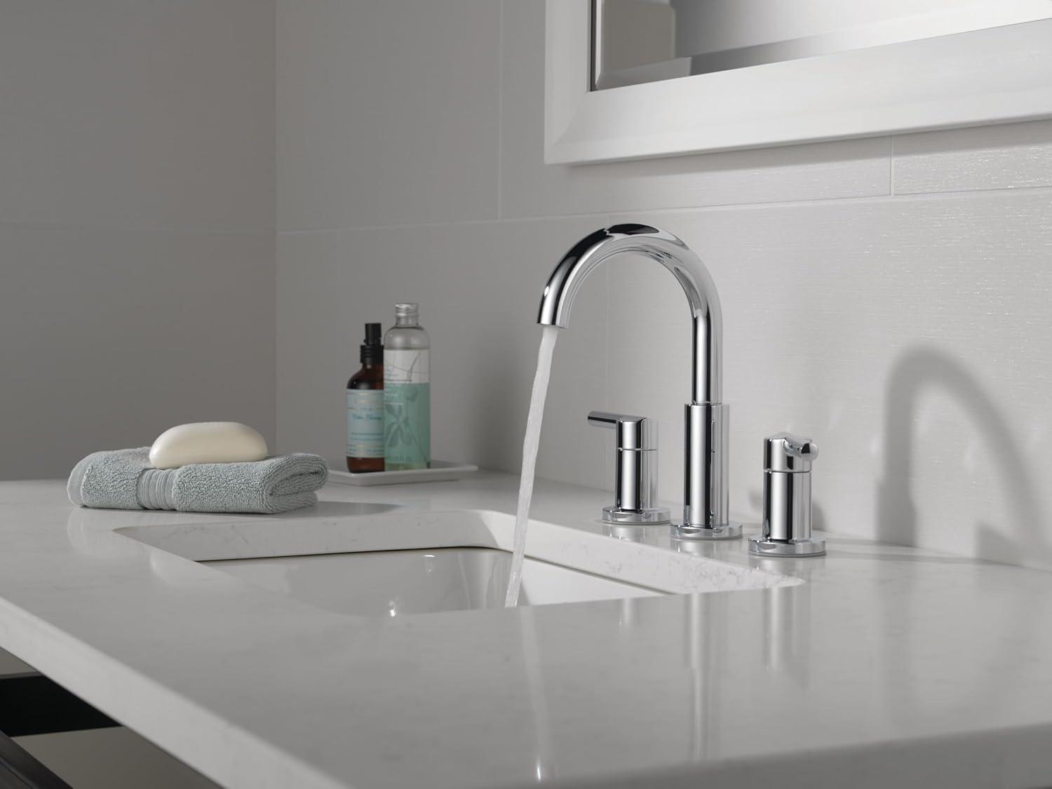 Two Handle Widespread Bathroom Faucet