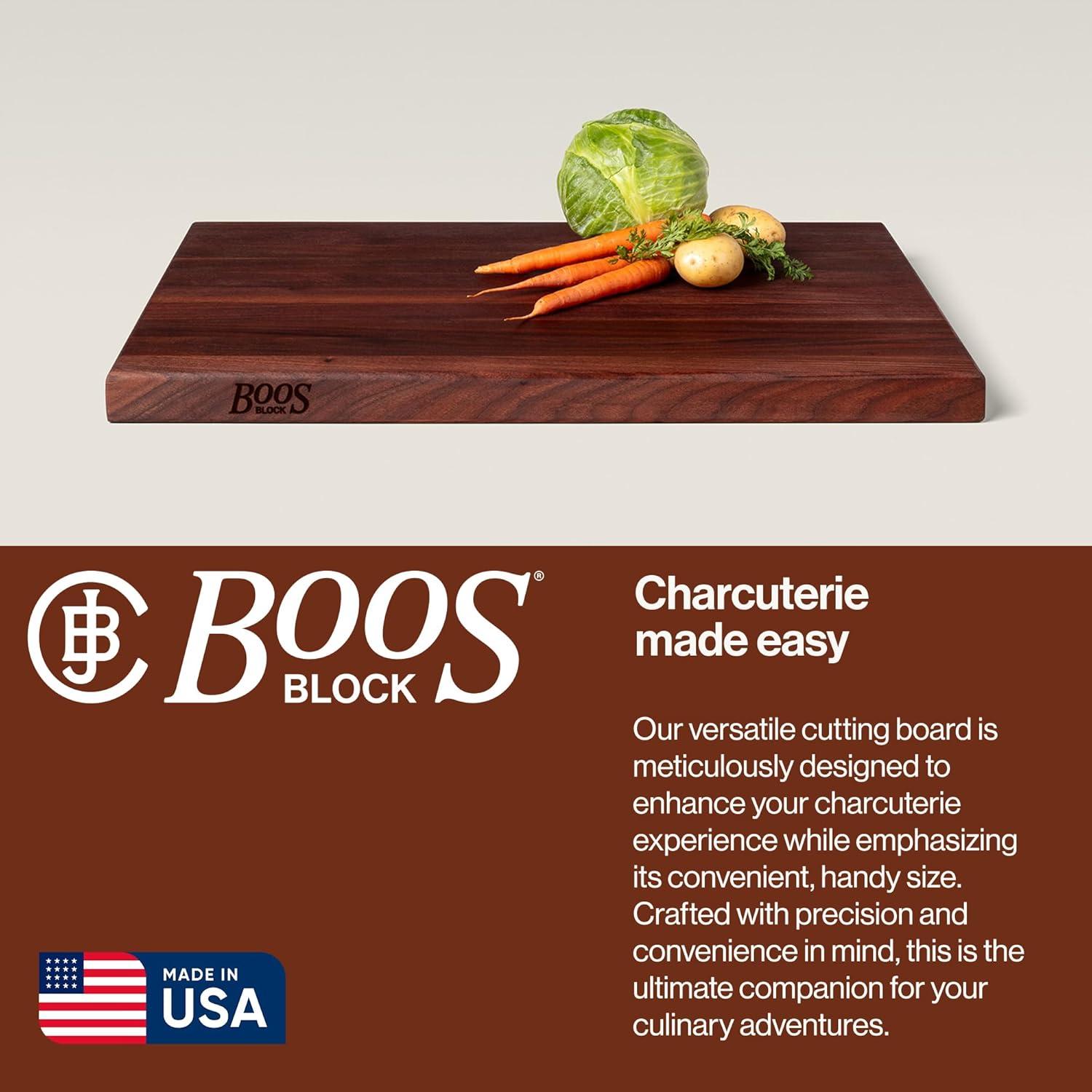 John Boos 24"x18" Reversible Walnut Cutting Board