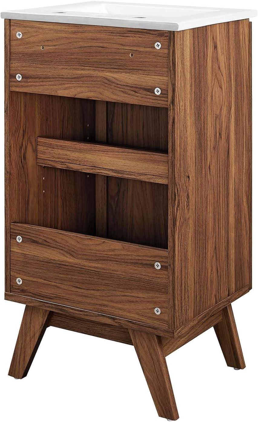 Modway Modway Soma 30'' Free Standing Single Bathroom Vanity with Manufactured Wood Top