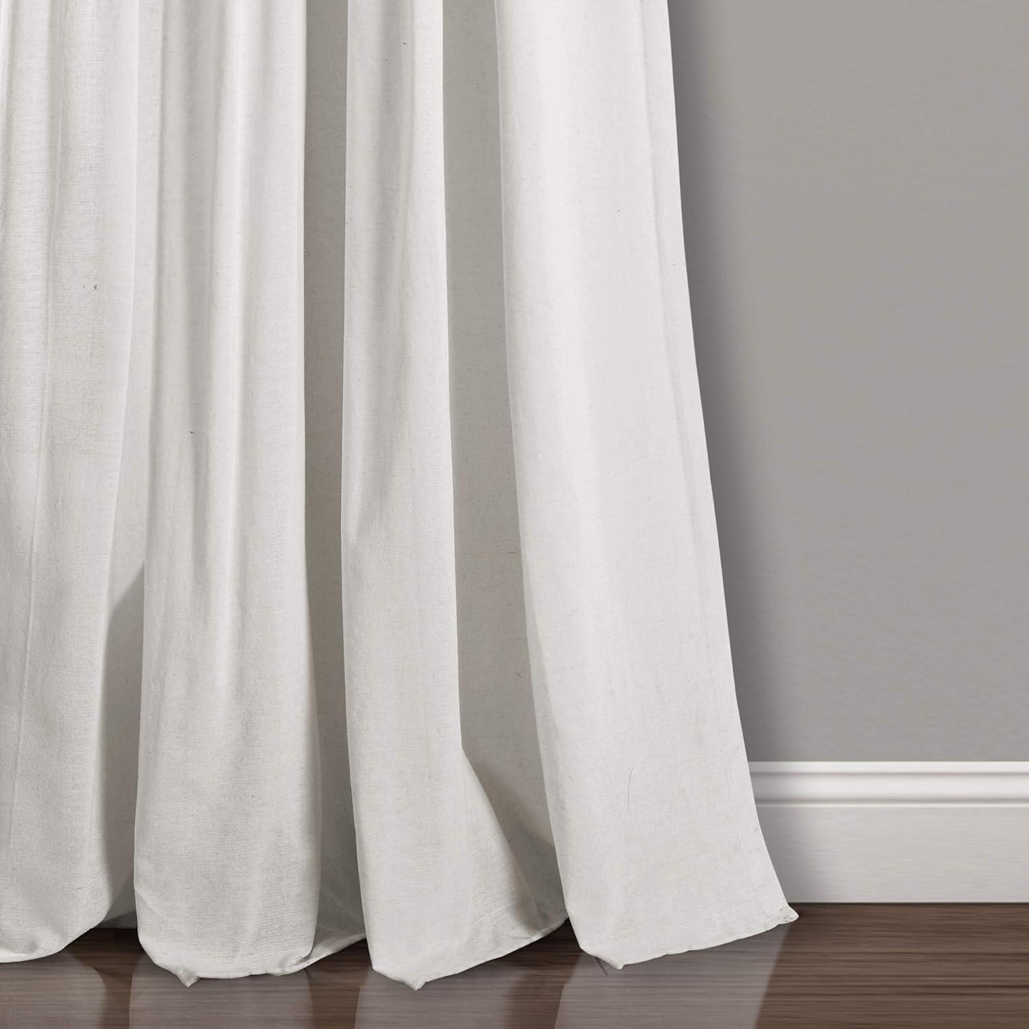 Lush Decor Beckham Semi Sheer Curtain Single Panel
