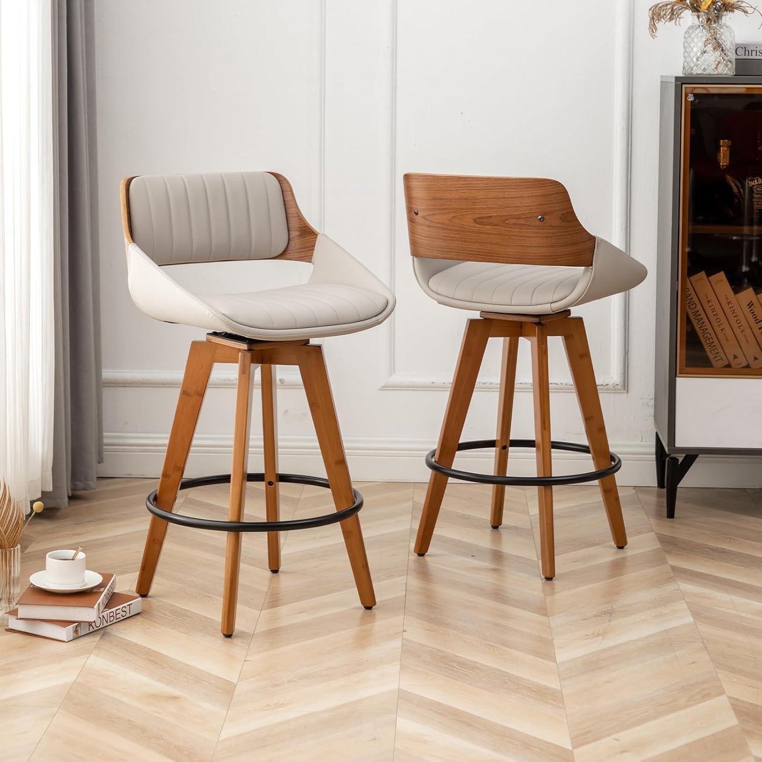 Jobani Swivel Counter Stool (Set of 2)