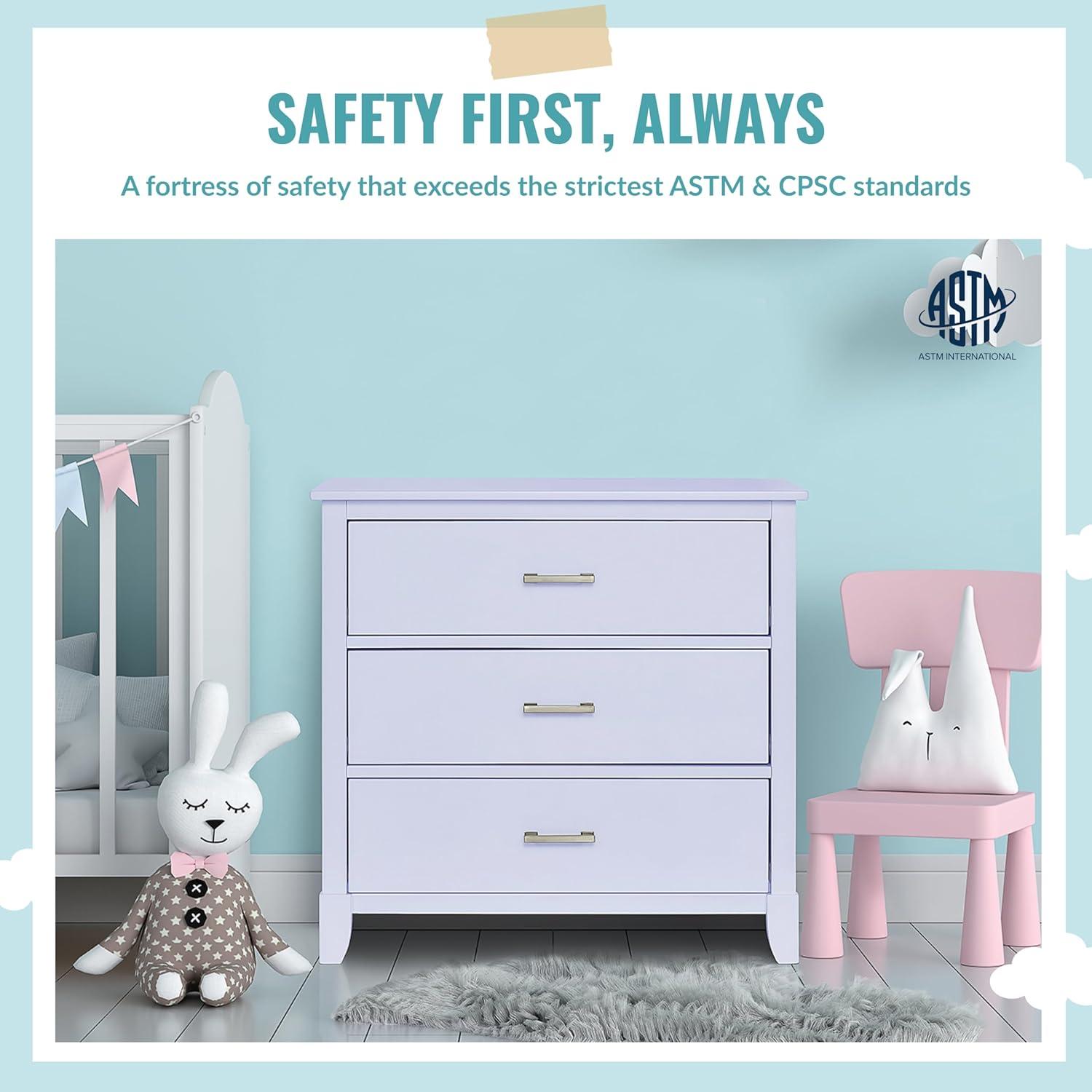 Harriet Bee Gaetan Kids 3 - Drawer Chest