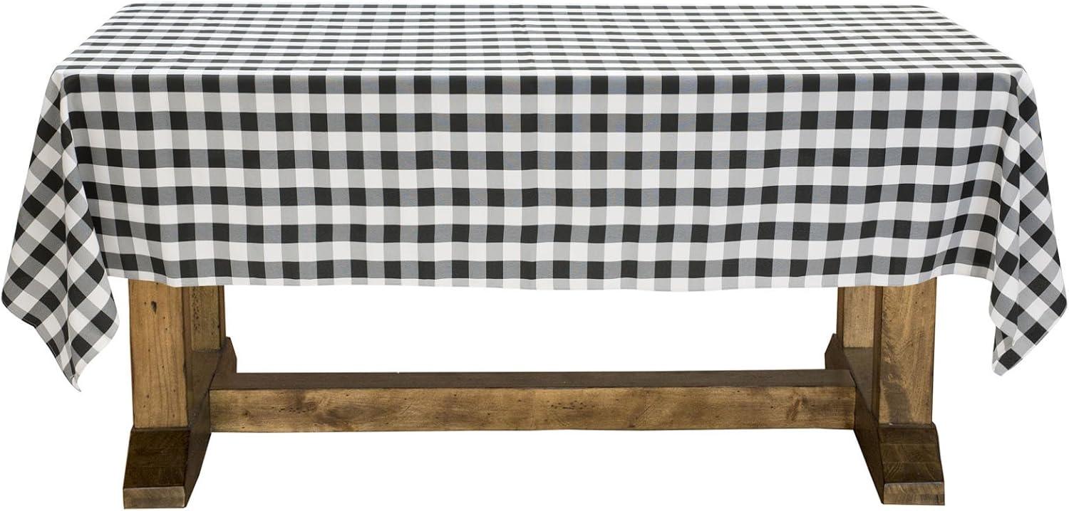 Rectangular Checkered Tablecloth