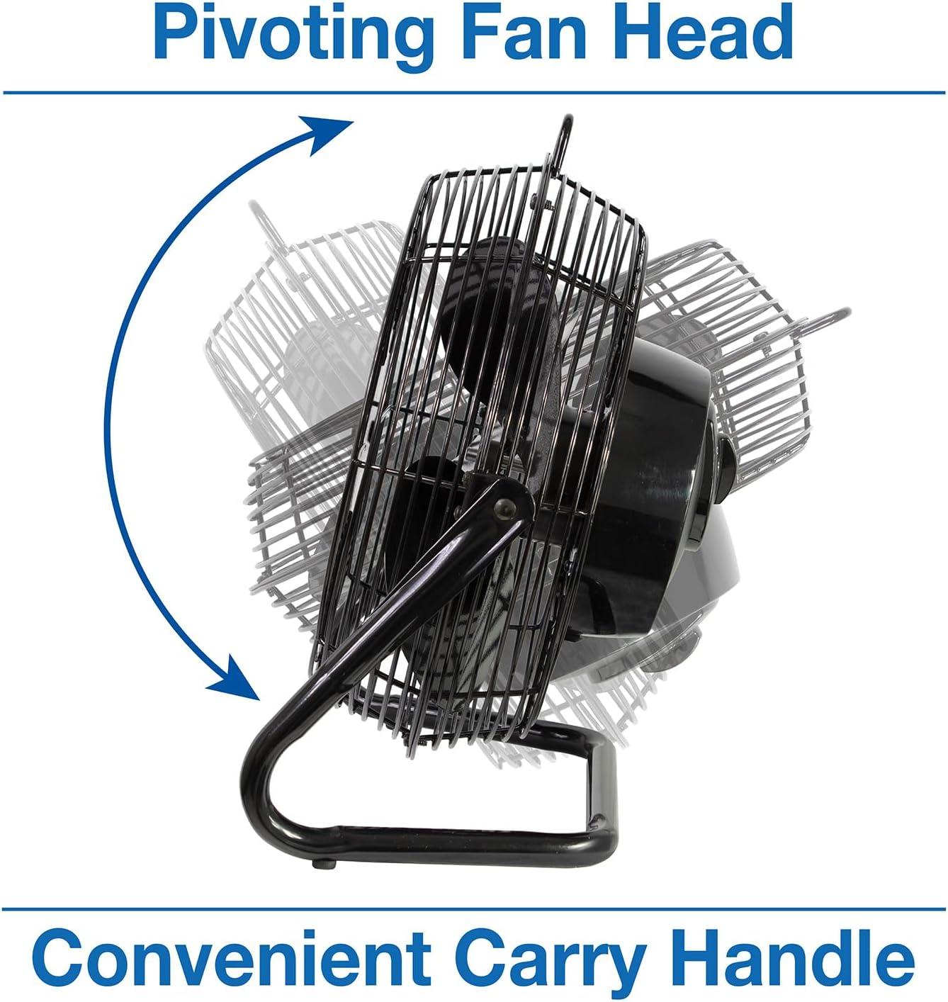 Air King 3-Speed Indoor Industrial Open Motor Pivoting Floor Fan