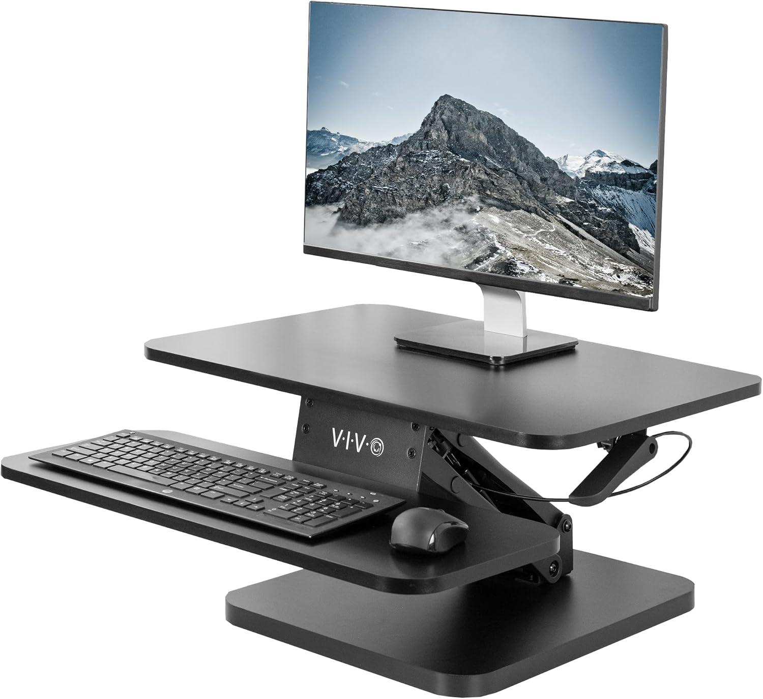 Black Desk Riser