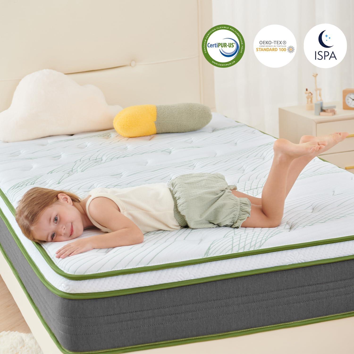 Novilla Twin 10-Inch Hybrid Pillowtop Innerspring Mattress