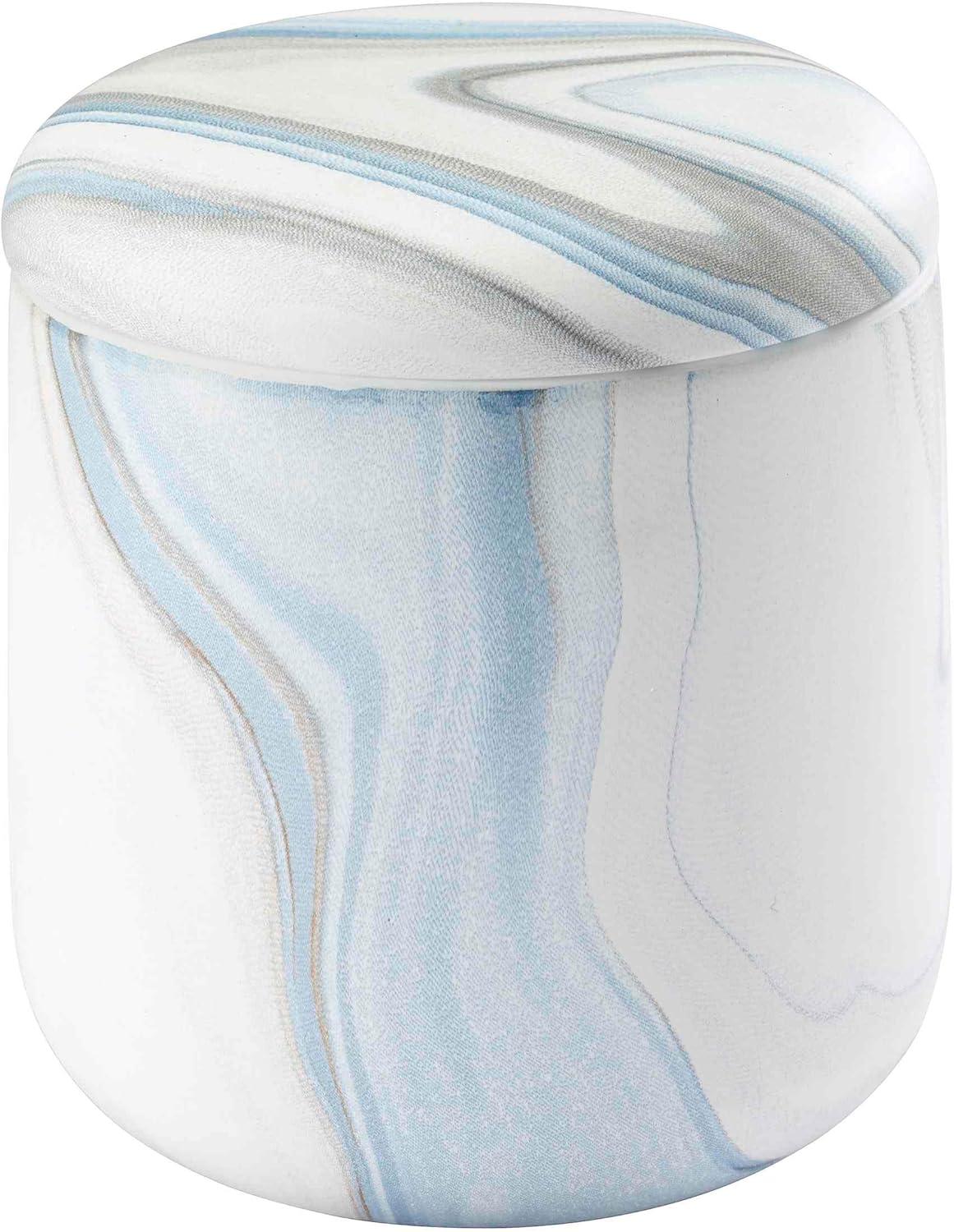 Avanti Linens Waves Blue Jar