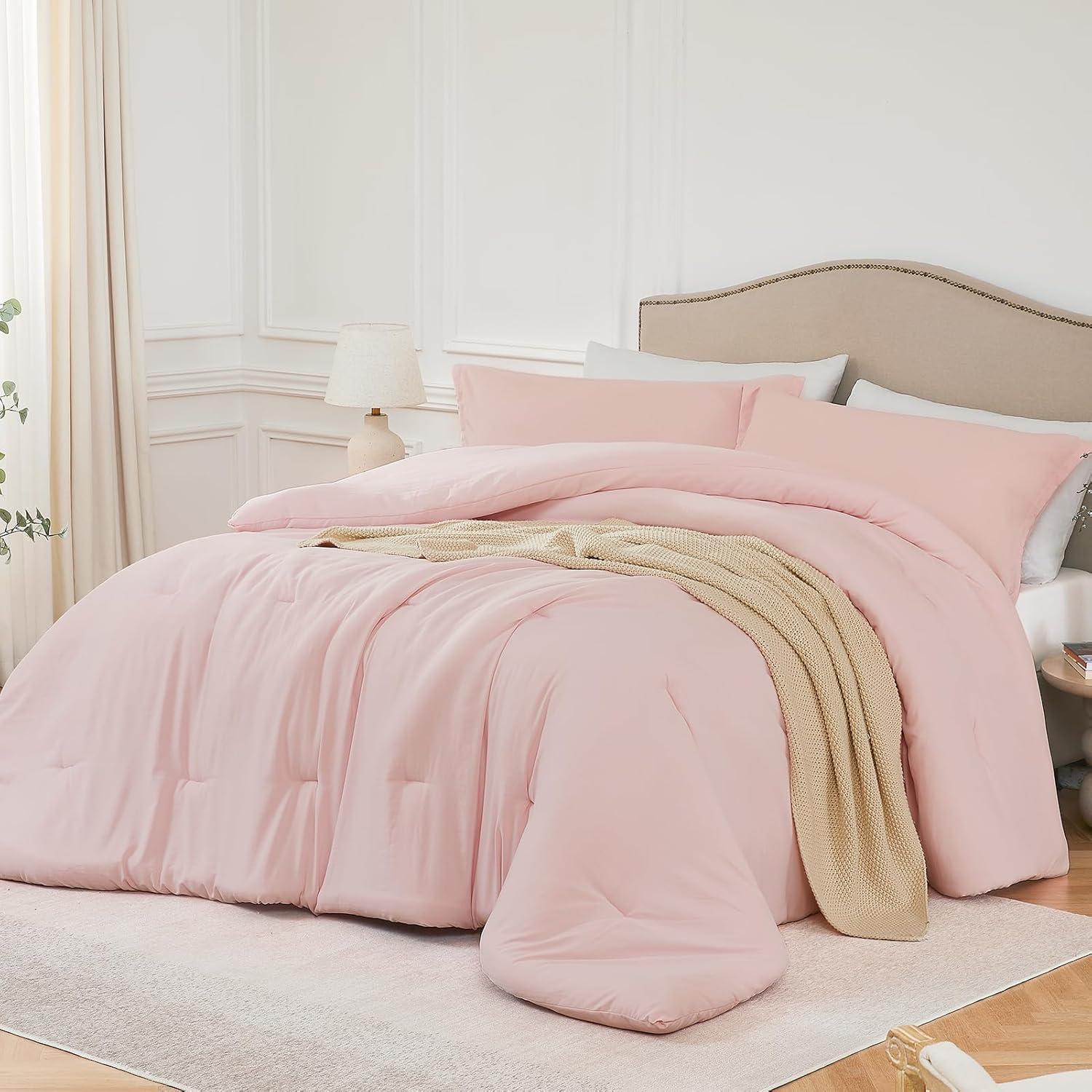 Betsey Johnson Betsey Johnson Solid Reversible Comforter Set