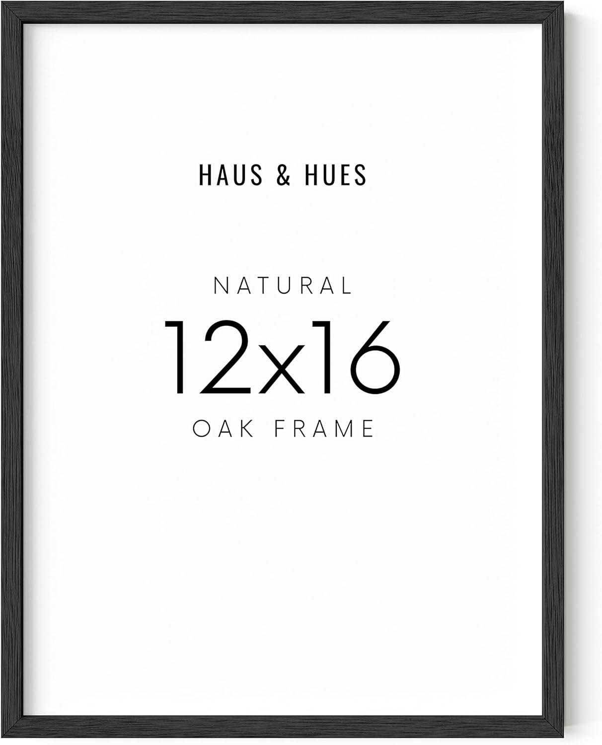 Haus and Hues Oak Wood Single Picture Frame