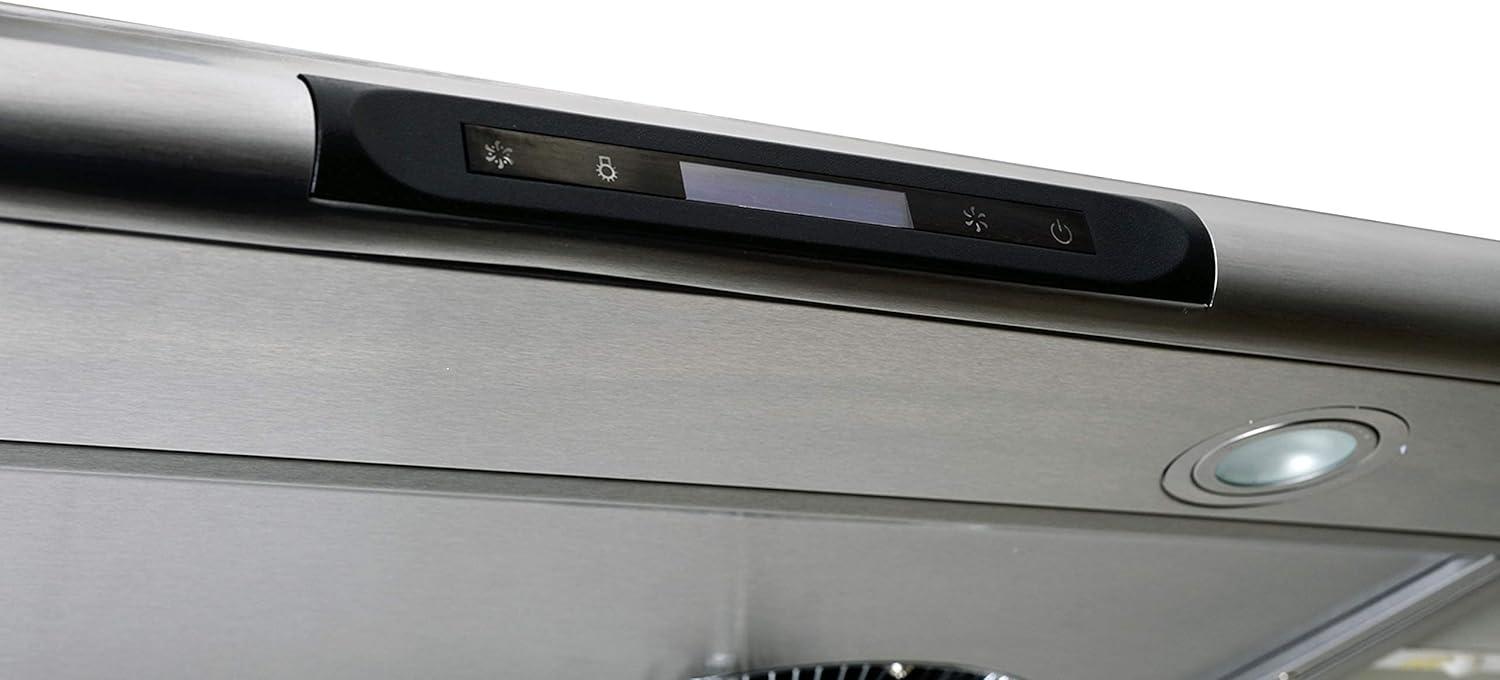 Hauslane 30" Stainless Steel 400 CFM Ducted (Vented) Under Cabinet Range Hood