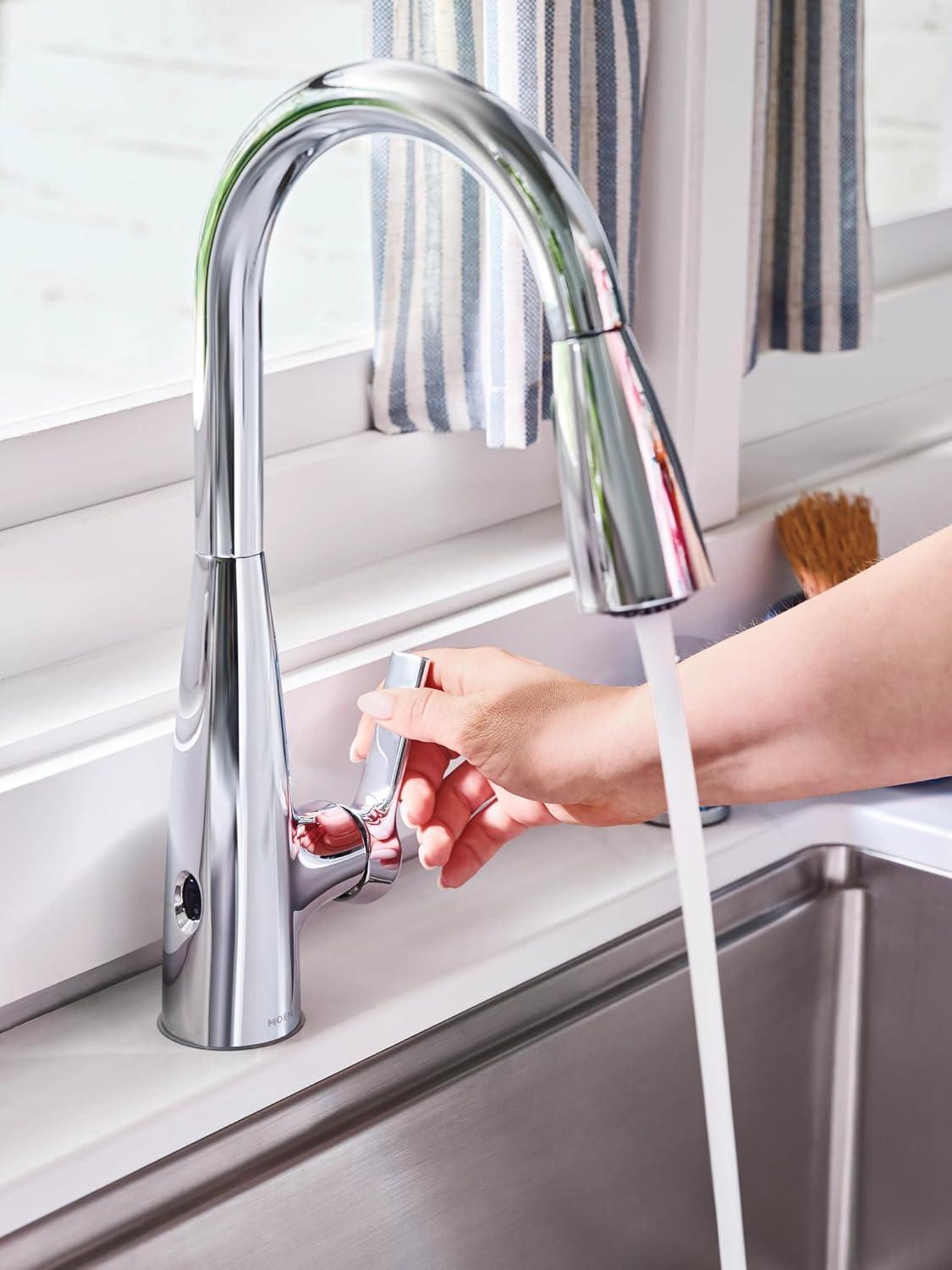 Haelyn Touchless Single-Handle Pulldown Sprayer Kitchen Faucet with MotionSense Wave and Power Clean