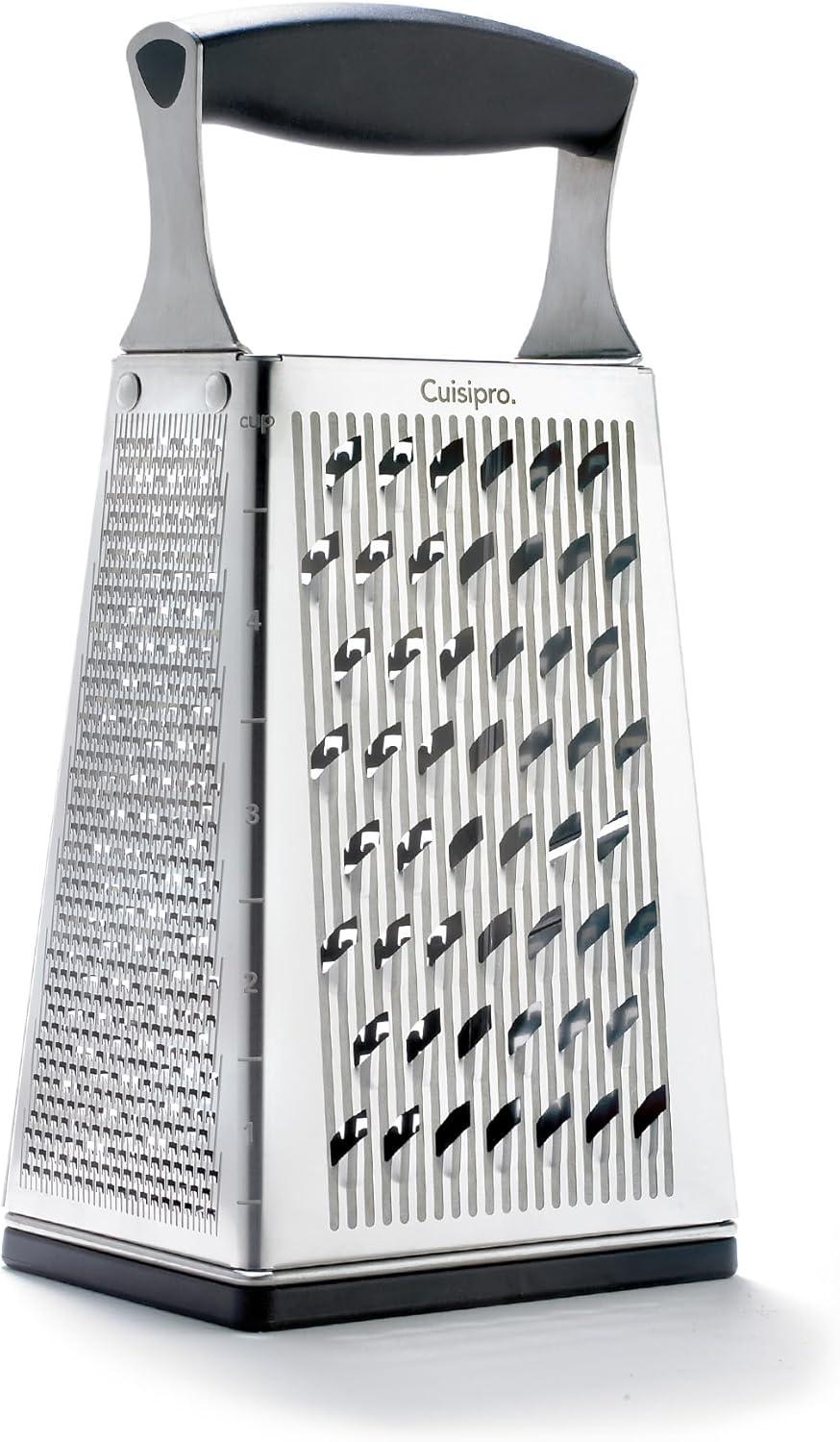 Cuisipro Surface Glide Technology 4 Sided Box Grater