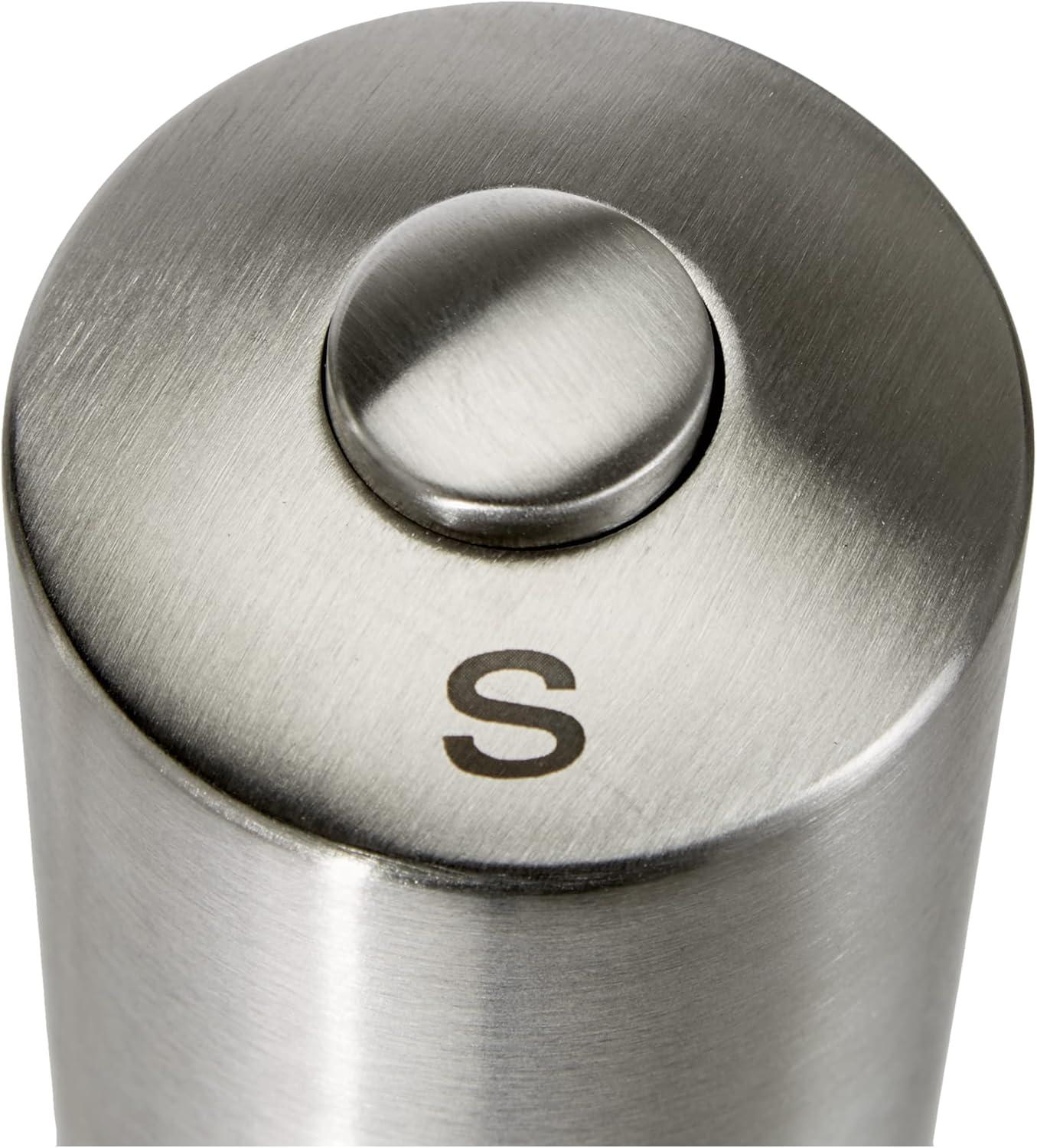 Frieling Zassenhaus Gera Stainless Steel/Acrylic Electric Salt Mill