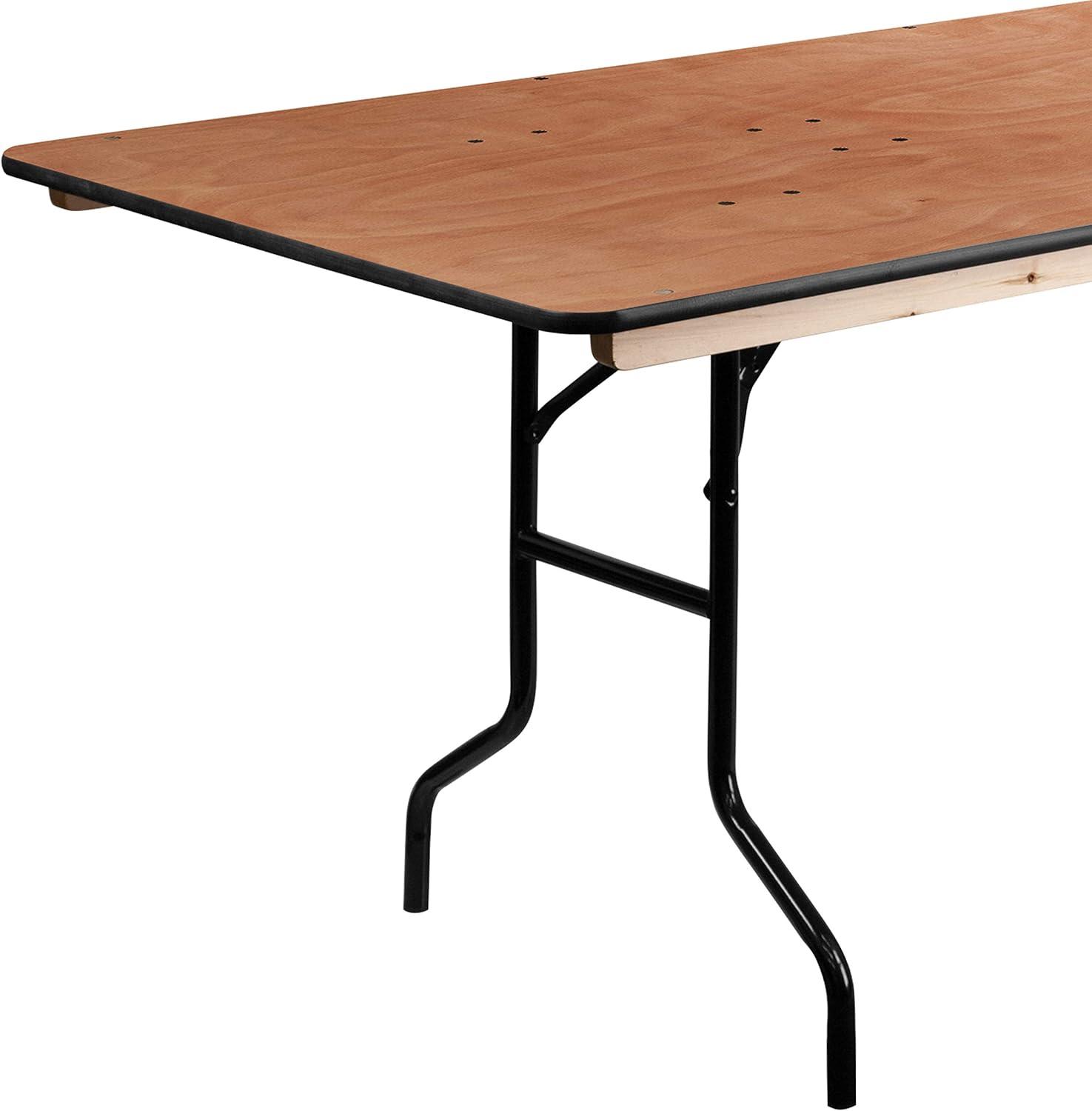 Flash Furniture Marcott Rectangular Wood Folding Event Table by Flash Furniture