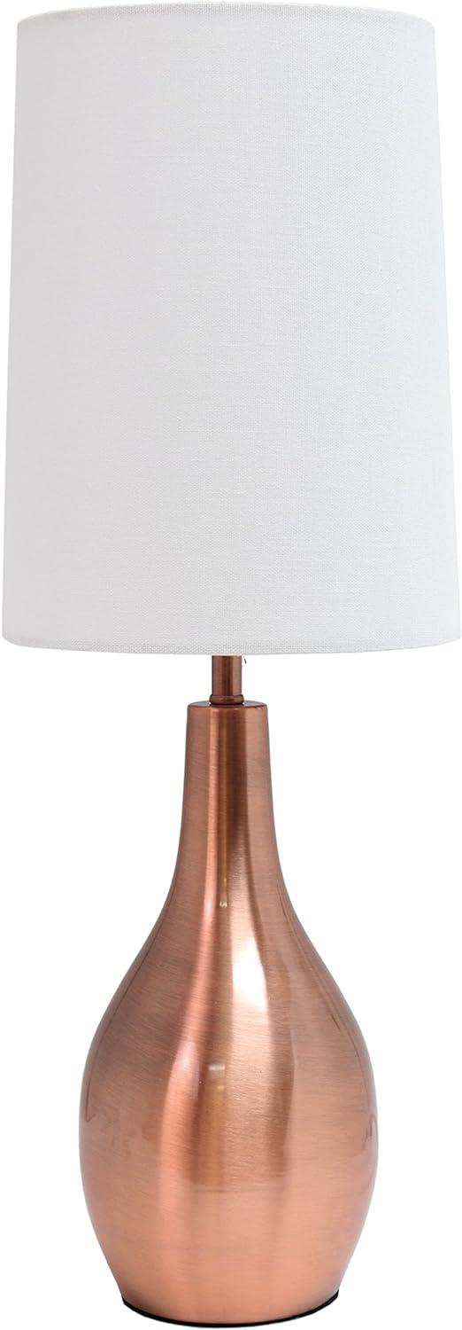 1 Light Tear Drop Table Lamp - Simple Designs