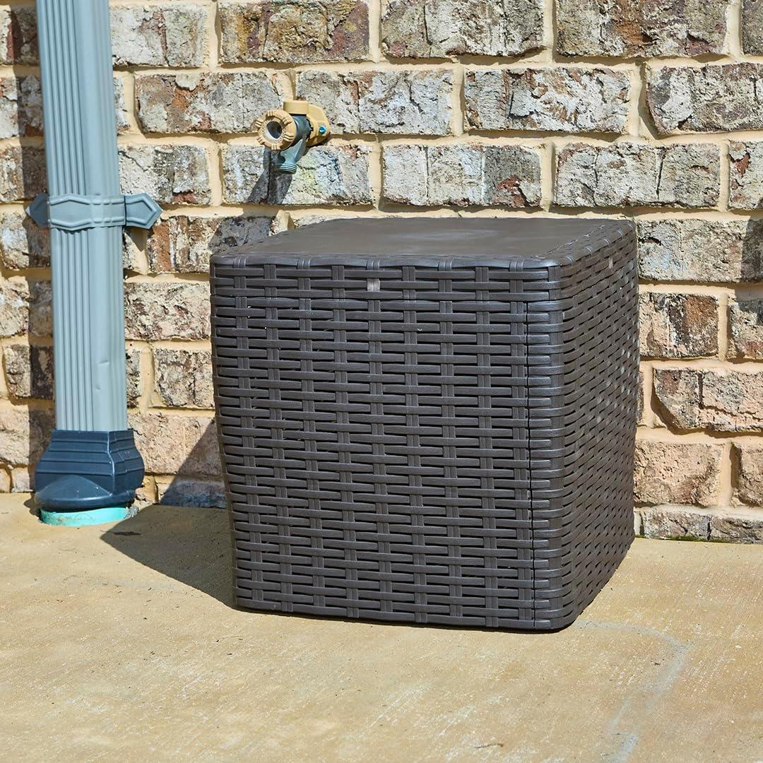 Real Hose Storage Real Hose Storage Outdoor Garden Hose Storage Holder, Decorative Garden Hose Storage Box, Storage For Garden Tools, Garden Hose, Lawn And Garden Products, 200ft Hose Capacity