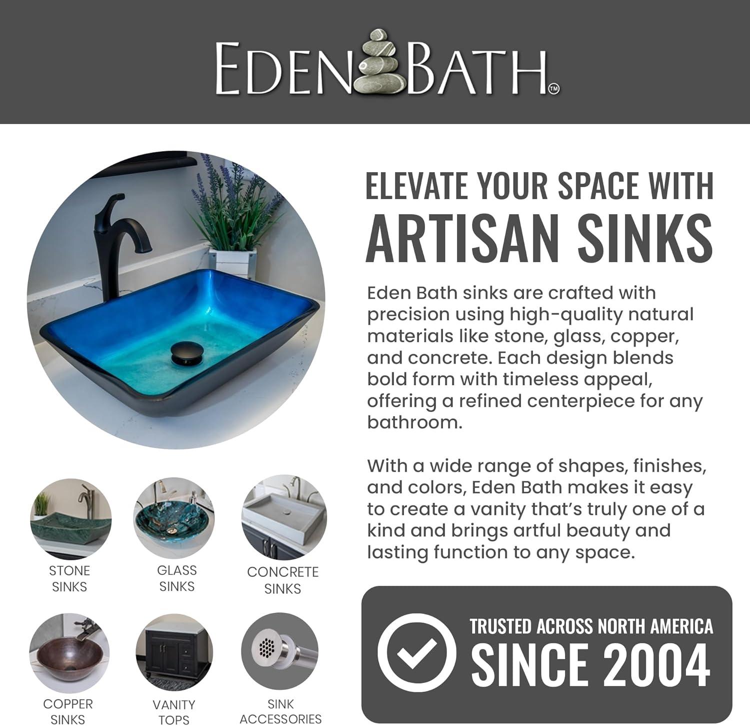 Eden Terrazzo 31'' Stone Single Bathroom Vanity Top