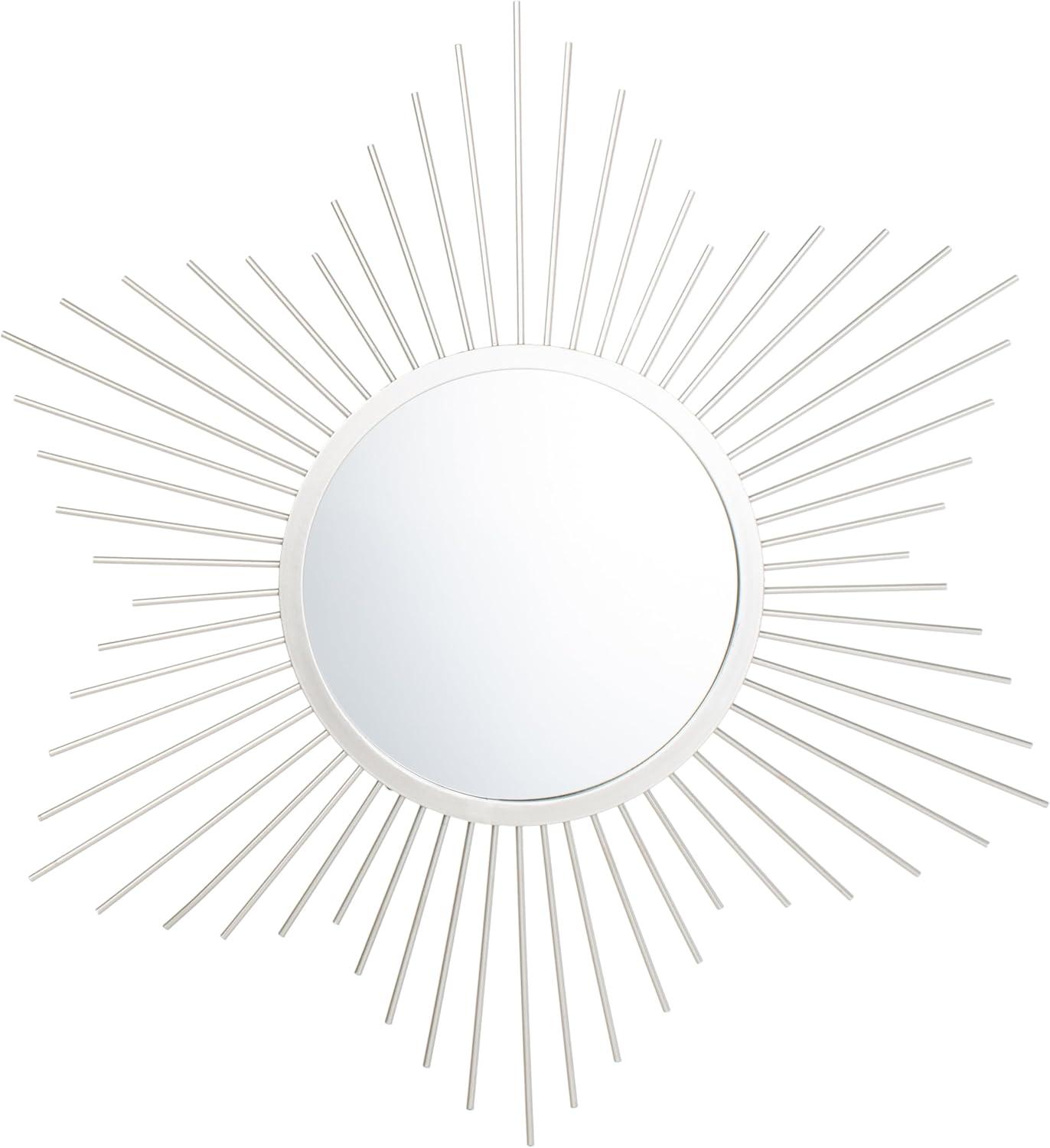 River Sunburst Mirror - Silver - Safavieh