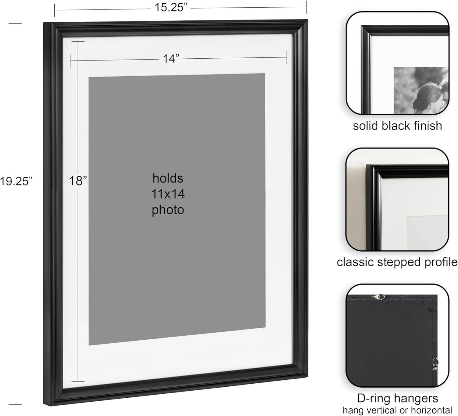 Kate & Laurel All Things Decor Adlynn Rectangle Picture Frames