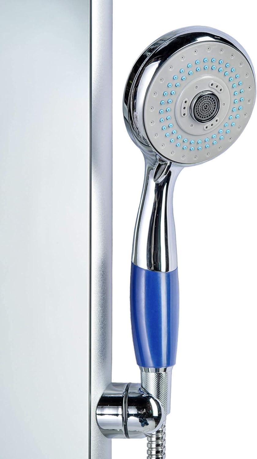 Blue Ocean 52 inch Aluminum Shower Panel With Shower Head