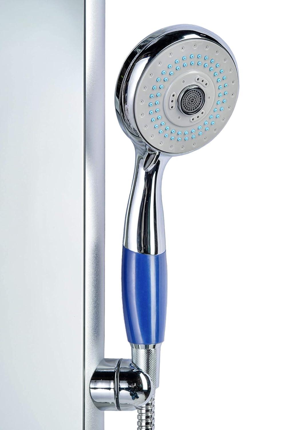 Blue Ocean 52 inch Aluminum Shower Panel With Shower Head