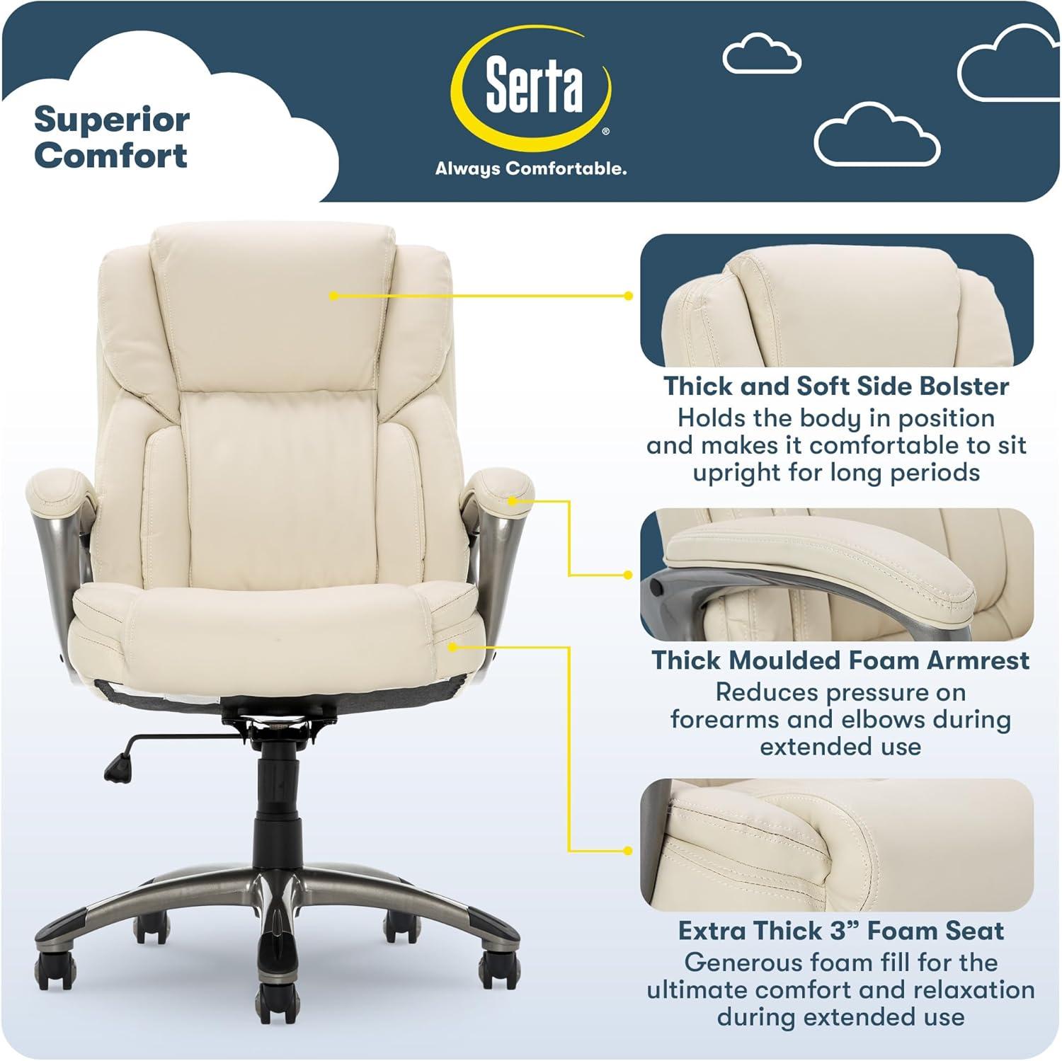 Works Executive Office Chair - Serta