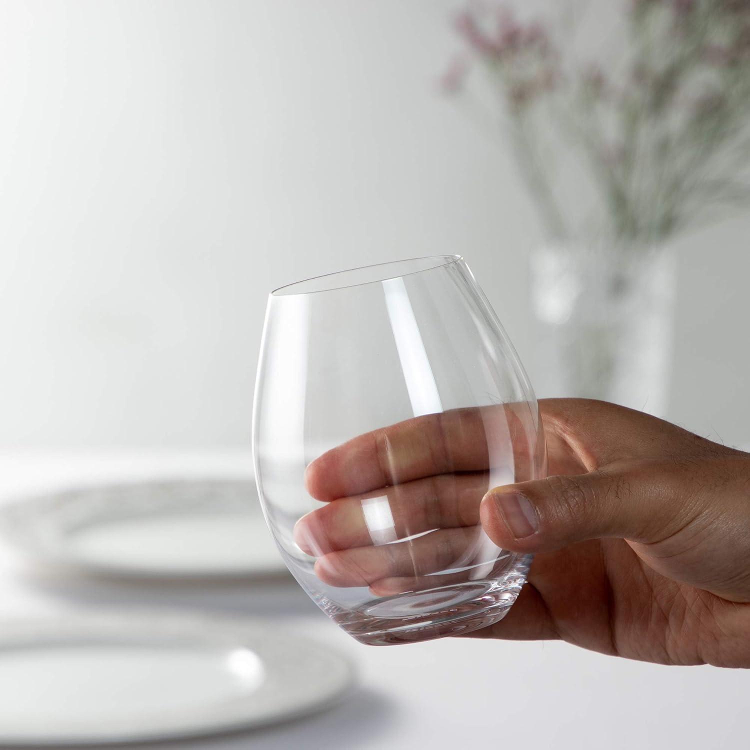 RIEDEL The O Wine Tumbler Old World Syrah Wine Glass (Set of 2)