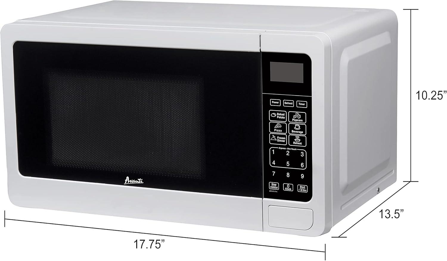 Avanti Products Avanti Countertop Microwave Oven, 0.7 cu. ft. MT7V0W