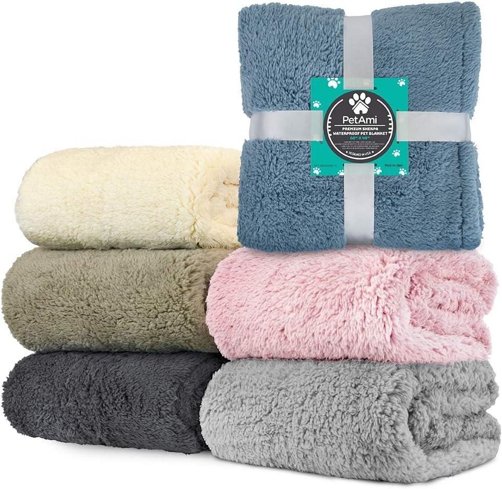 PetAmi Sherpa Fleece Pet Blanket