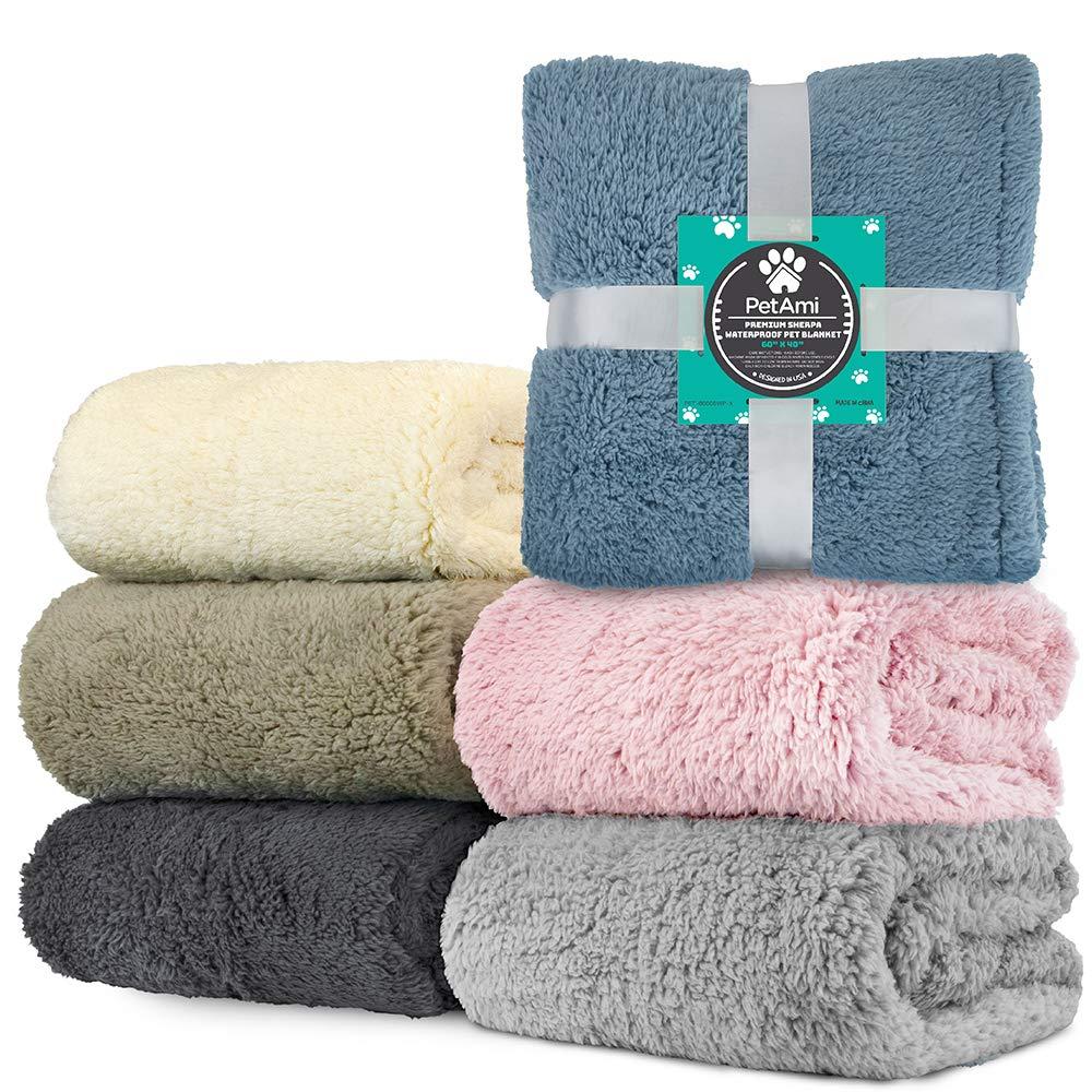 PetAmi Sherpa Fleece Pet Blanket